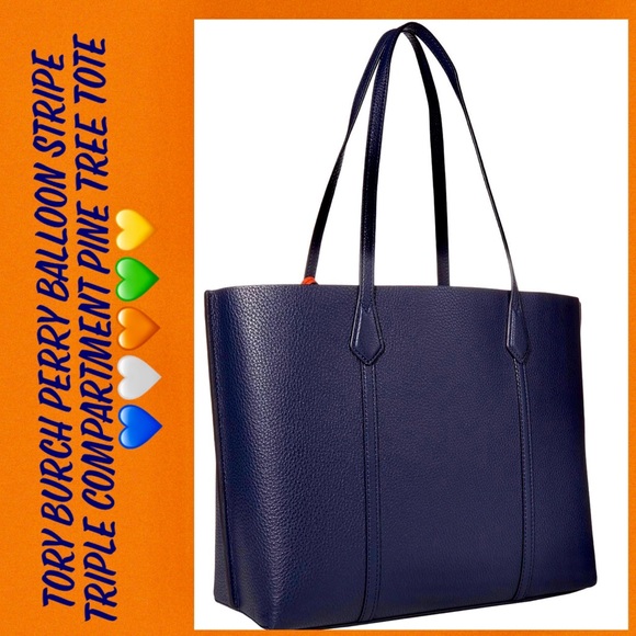 SOLD‼️TORY BURCH PERRY TRIPLE COMPARTMENT TOTE BAG - Picture 2 of 6